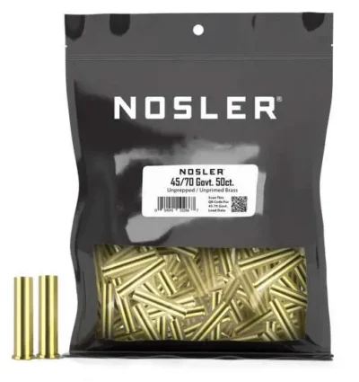 NOS BULK BRASS BAG 45-70 GOVT 50/1