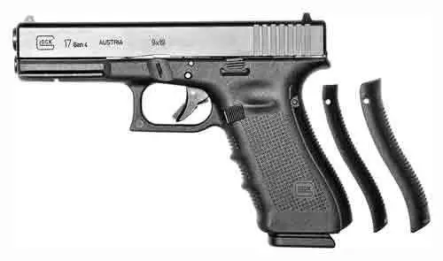 Glock UG1750203 G17 Gen4 US 9mm Luger 4.48″ 17+1 FS Black Interchangeable Backst Glock UG1750203 G17 Gen4 US 9mm Luger 4.48″ 17+1 FS Black Interchangeable Backst