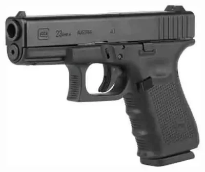 Glock UG2350203 G23 Gen 4 Compact 40 S&W 4.01″ 13+1 Black Black Interchangeable