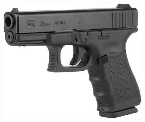 Glock UG2350203 G23 Gen 4 Compact 40 S&W 4.01″ 13+1 Black Black Interchangeable Glock UG2350203 G23 Gen 4 Compact 40 S&W 4.01″ 13+1 Black Black Interchangeable
