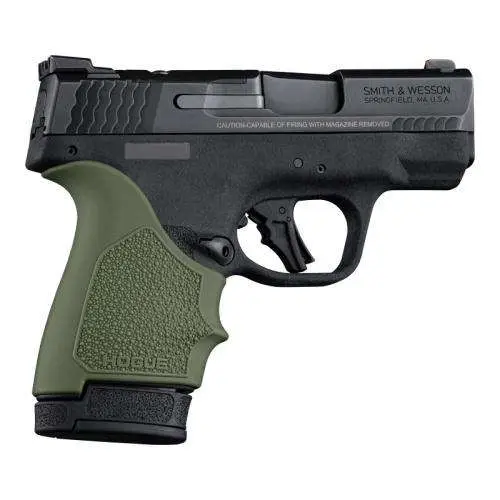 HandAll Beaver Tail Grip Sleeve S&W M&P 9 Shield Plus – OD GRN HandAll Beaver Tail Grip Sleeve S&W M&P 9 Shield Plus – OD GRN