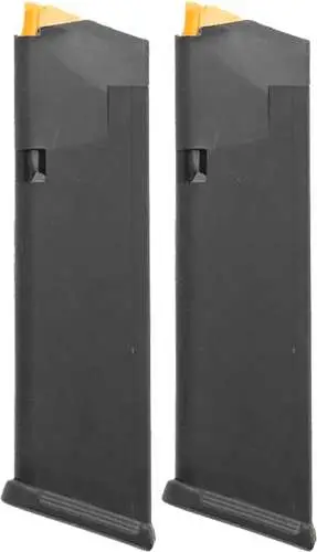 XTech Steel Reinforced Magazine 2 pk.17 rd. 9mm Glock 17 Black