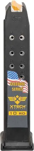XTech Steel Reinforced Freedom Series Magazine Glock 17 10 rd. XTech Steel Reinforced Freedom Series Magazine Glock 17 10 rd.