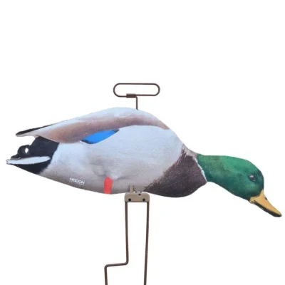 Higdon Field Duck FLATS Mallard Motion Silhouette Fully Flocked (12pk)