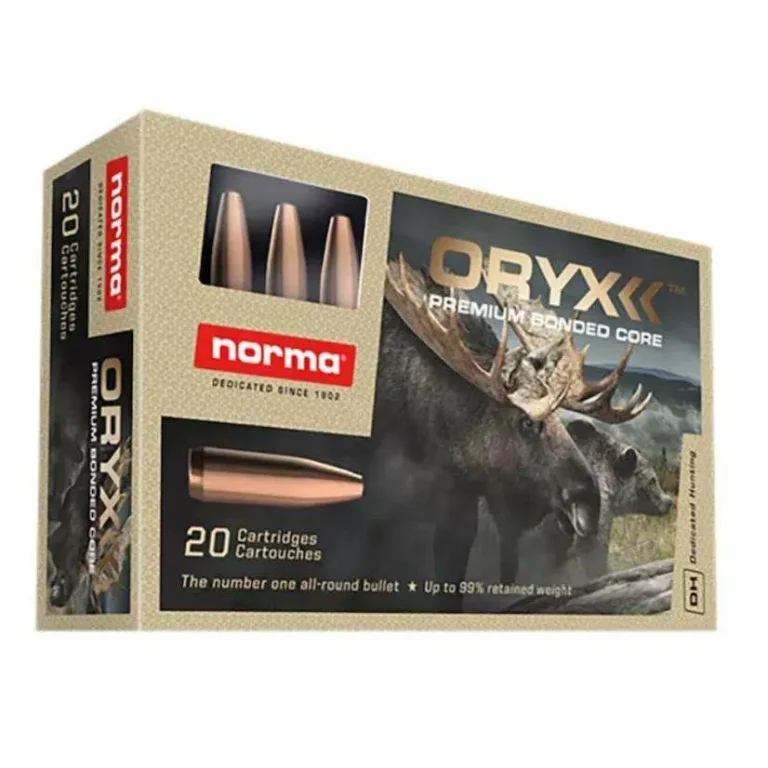 NORMA ORYX 35WHELEN 250GR 20 RND AMMO NORMA ORYX 35WHELEN 250GR 20 RND AMMO