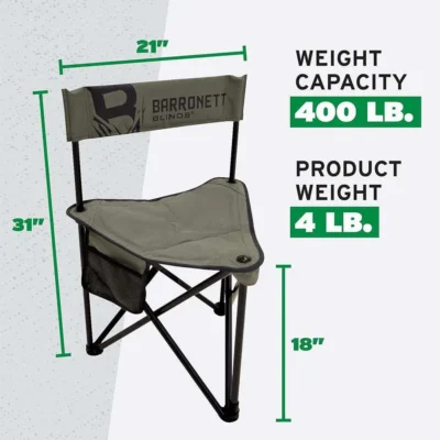 Barronett Blinds Aluminum XL Blind Chair