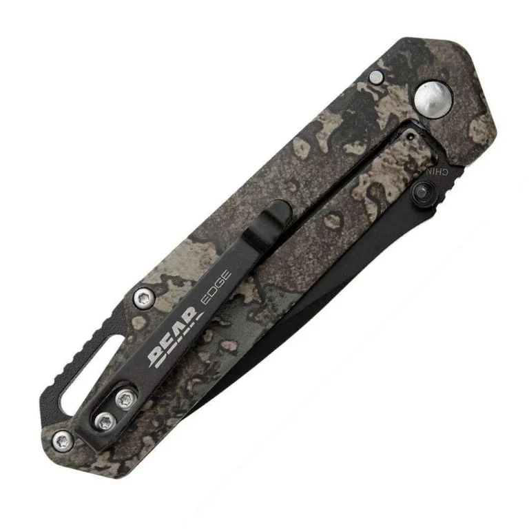 BEAR & SON BRISK 3.0 4 1/4” TRUE TIMBER STRATA CAMO FRAMELOCK BEAR & SON BRISK 3.0 4 1/4” TRUE TIMBER STRATA CAMO FRAMELOCK