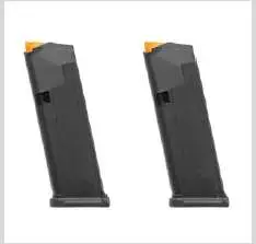 XTech Steel Reinforced Magazine 2 pk.15 rd. 9mm Glock 19 Black XTech Steel Reinforced Magazine 2 pk.15 rd. 9mm Glock 19 Black