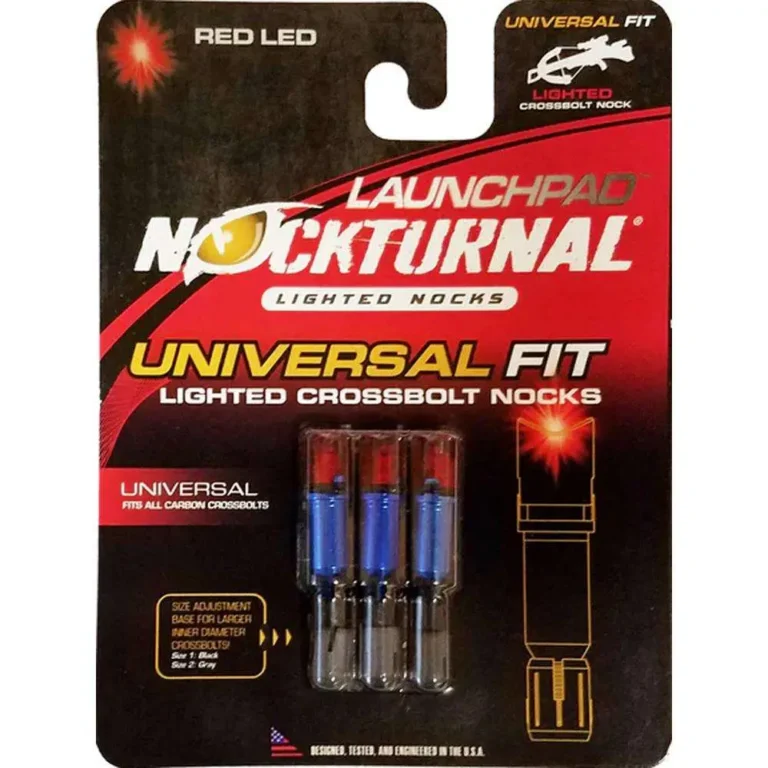 Nockturnal Launchpad Crossbow Nocks Red 3 pk. Nockturnal Launchpad Crossbow Nocks Red 3 pk.