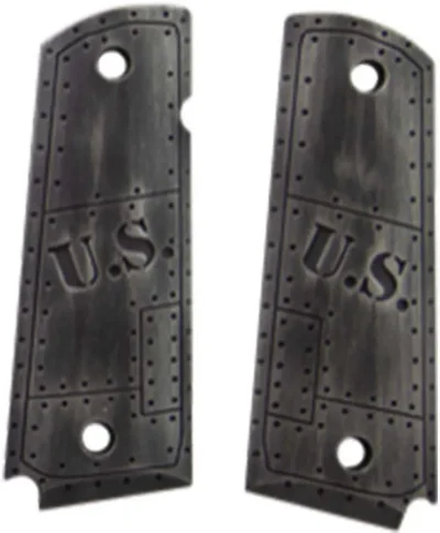 Govt. Model Aluminum – 1911 U.S. Grey Distressed Grip