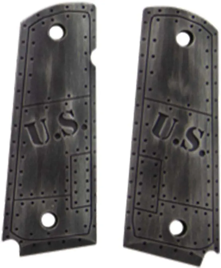 Govt. Model Aluminum – 1911 U.S. Grey Distressed Grip Govt. Model Aluminum – 1911 U.S. Grey Distressed Grip