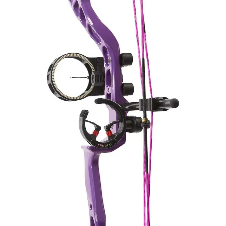 Diamond Atomic Bow Package Purple 12-24 in. 29 lbs. RH