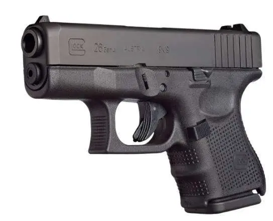Glock UG2650201 G26 Gen 4 9mm Luger 3.42″ 10+1 Black Black Interchangeable Backs Glock UG2650201 G26 Gen 4 9mm Luger 3.42″ 10+1 Black Black Interchangeable Backs