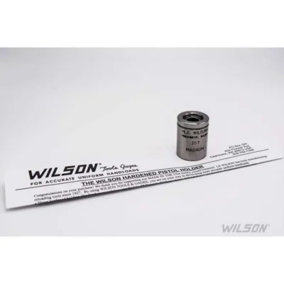 WILSON TRIMMER CASE HOLDERS, PISTOL CARTRIDGES FIRED CASE PISTOL HOLDER 9MM LUGER