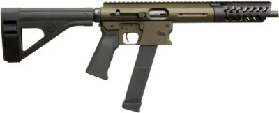 TNW Firearms TPCPLT0045BKOD Aero Survival 45 ACP 10.25″ 26+1 OD Green