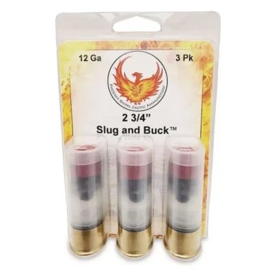 12 GA Phoenix Rising Slug & Buck FSJ 7/8 oz Slug & 6-00 Buckshot