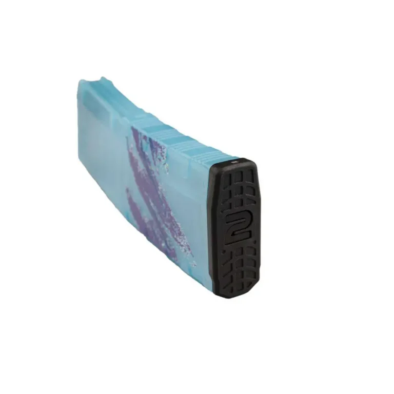 Amend2 AR-15 5.56×45/223 Rem Mod C Teal Printed Jazz 30 Rnd Mag