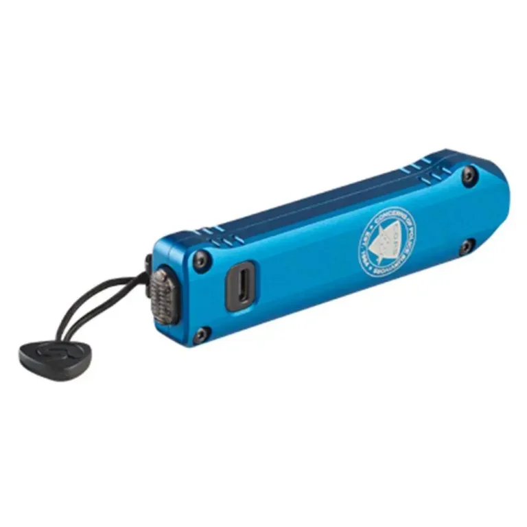 Streamlight Wedge XT w/USB-C cord and pocket lanyard – Blue (C.O.P.S)
