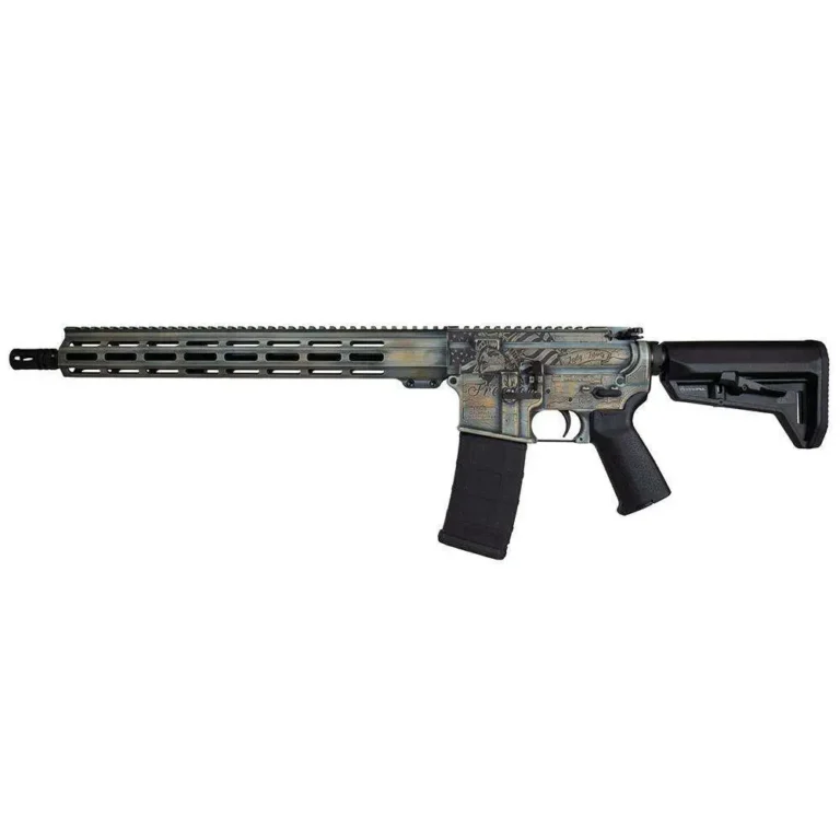 Shark Coast Liberty AR Patina Distressed Cerakote 16″ 15″ Handguard