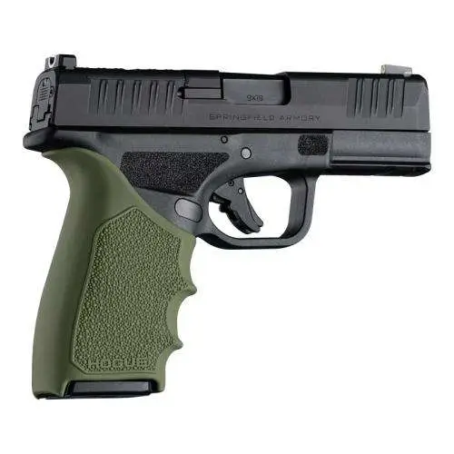 HandAll Beaver Tail Grip Sleeve Springfield Armory Hellcat Pro OD GRN HandAll Beaver Tail Grip Sleeve Springfield Armory Hellcat Pro OD GRN