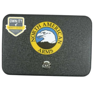 .22 MAG Stealth Grey Cerakote Silver & Black Grips