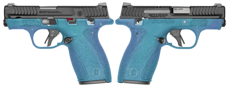 SMITH & WESSON BODYGUARD 2.0 MS 380ACP 2.75″ TYPHOON SHIMMER ORION EXCLUSIVE 1-10RD 1-12RD