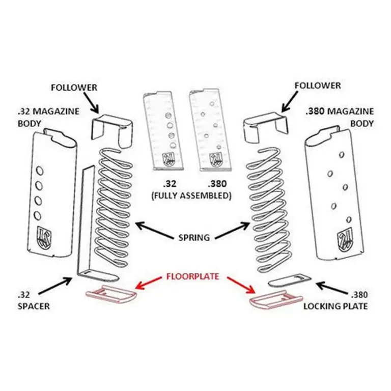 Seecamp .32 Magazine Extension Polished
