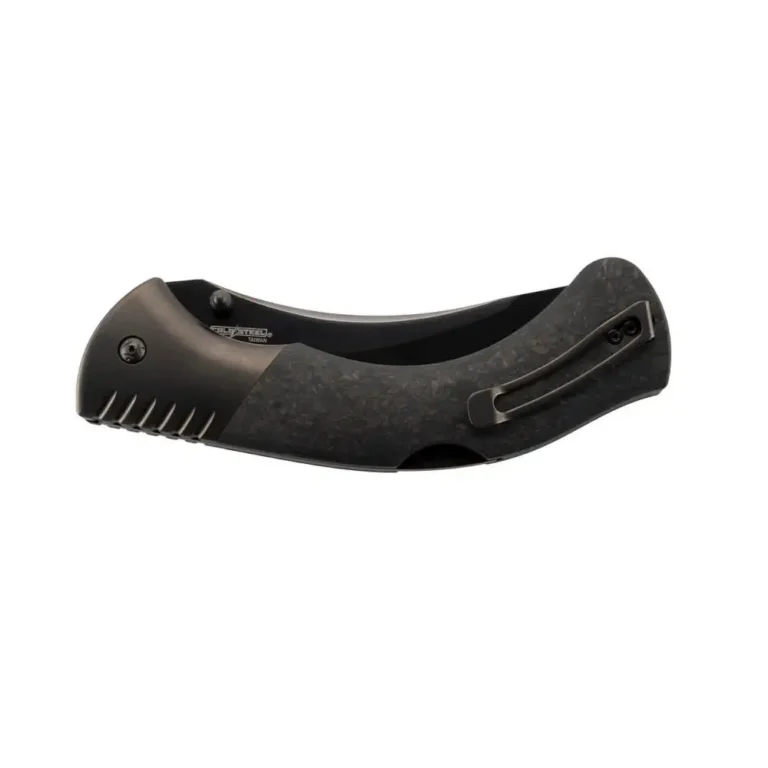 COLD STEEL BLACK SABLE 4.2” TANTO BLADE CARBON FIBER HANDLE 10.5 OZ COLD STEEL BLACK SABLE 4.2” TANTO BLADE CARBON FIBER HANDLE 10.5 OZ