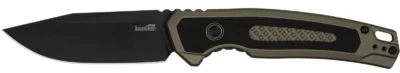 Launch 21 3.45″ Pocket Push Bttn Alum Blk/FDE