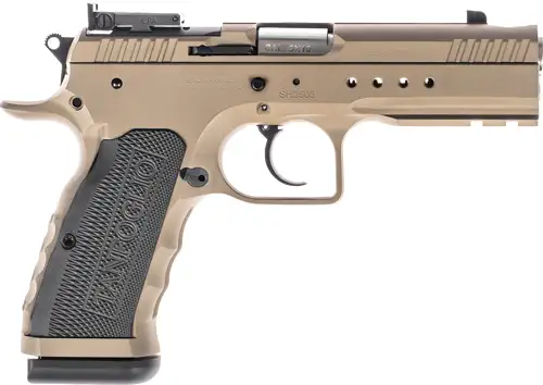 Tanfoglio Hexagon Tact 9mm 17rd 4.45in DA/SA OR Tanfoglio Hexagon Tact 9mm 17rd 4.45in DA/SA OR