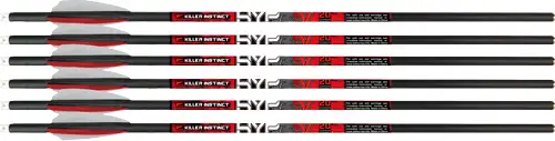 Killer Instinct Hypr-V Crossbow Bolts 20 in. 6 pk. Killer Instinct Hypr-V Crossbow Bolts 20 in. 6 pk.
