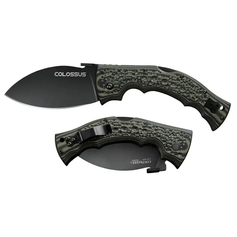 COLD STEEL COLOSSUS XHP 4” LEAF BLADE XHP STEEL G10 HANDLE 6.75 OZ COLD STEEL COLOSSUS XHP 4” LEAF BLADE XHP STEEL G10 HANDLE 6.75 OZ