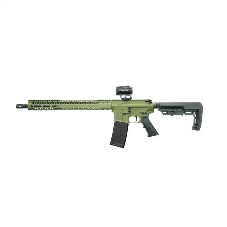 BRO 16″ 5.56 Spec 15 Rifle 15″ MLOK – w/ ZeroTech Trace red dot – BULLFROG BRO 16″ 5.56 Spec 15 Rifle 15″ MLOK – w/ ZeroTech Trace red dot – BULLFROG