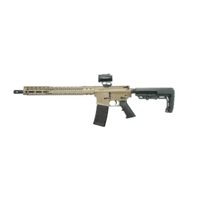 BRO 16″ 5.56 Spec 15 Rifle 15″ MLOK w/ ZeroTech Trace red dot – M17 COYOTE