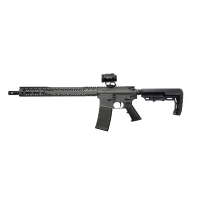 BRO 16″ 5.56 Spec 15 Rifle 15″ MLOK w/ ZeroTech Trace red dot – COBALT
