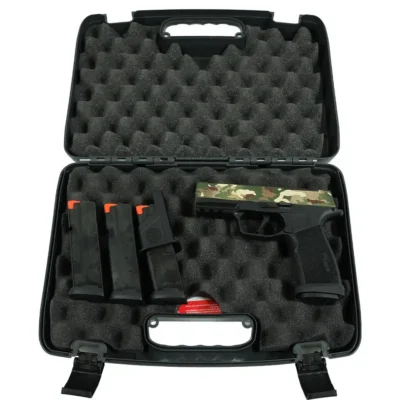 SIG P365 XMACRO TACOPS 9MM 3.7″ Brl – (4) 17rd Steel Mags-MultiCam