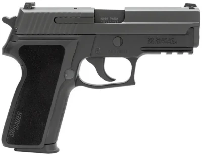 Sig Sauer E29R9BSS P229 Compact 9mm Luger 3.90″ 15+1 Black Hardcoat Anodized Bla