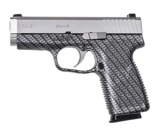 Kahr Arms CW9093BCF CW9 Polymer9mm Luger 3.60″ 7+1 Black Stainless Steel Black P Kahr Arms CW9093BCF CW9 Polymer9mm Luger 3.60″ 7+1 Black Stainless Steel Black P