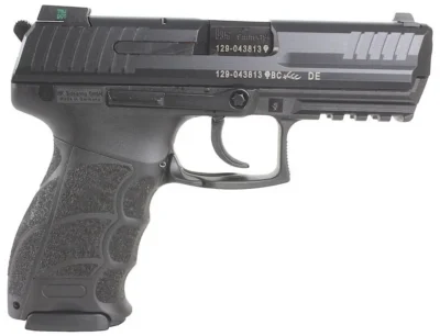 HK M730903A5 P30 V3 9mm Luger 3.85″ 15+1 Black Black Interchangeable Backstrap G