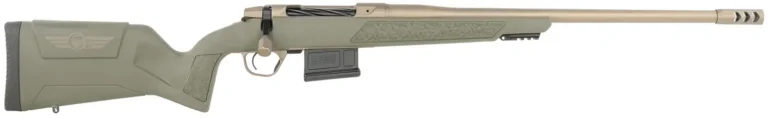 Christensen Arms 8011505500 Evoke Hunter 25 Creedmoor 4+1 22″ Smoked Bronze Cerakote Threaded Barrel, Smoked Bronze Cerakote Drilled & Tapped Receiver, OD Green Fixed Synthetic Stock Christensen Arms 8011505500 Evoke Hunter 25 Creedmoor 4+1 22″ Smoked Bronze Cerakote Threaded Barrel, Smoked Bronze Cerakote Drilled & Tapped Receiver, OD Green Fixed Synthetic Stock
