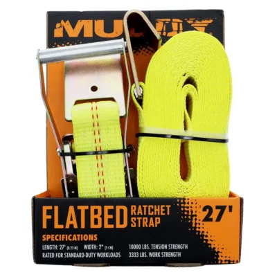 MYDDY 27 FOOT FLAT BED RATCHET STRAP