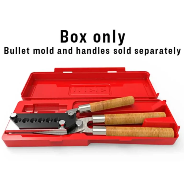 6 or 18 Cavity Bullet Mold Hinged Box