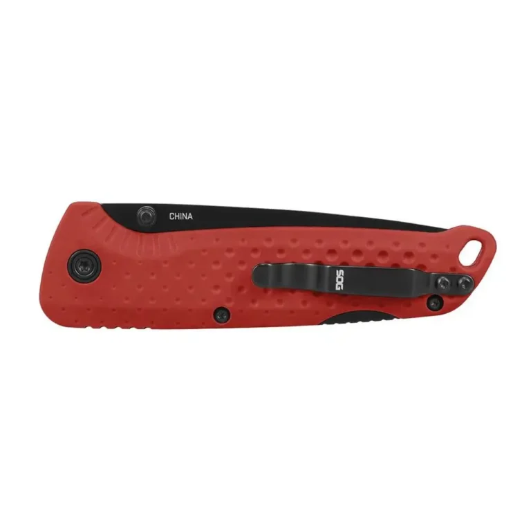 SOG ADVENTURER LB / 3.5” BLADE / 5CR15MOV / RED + BLACK