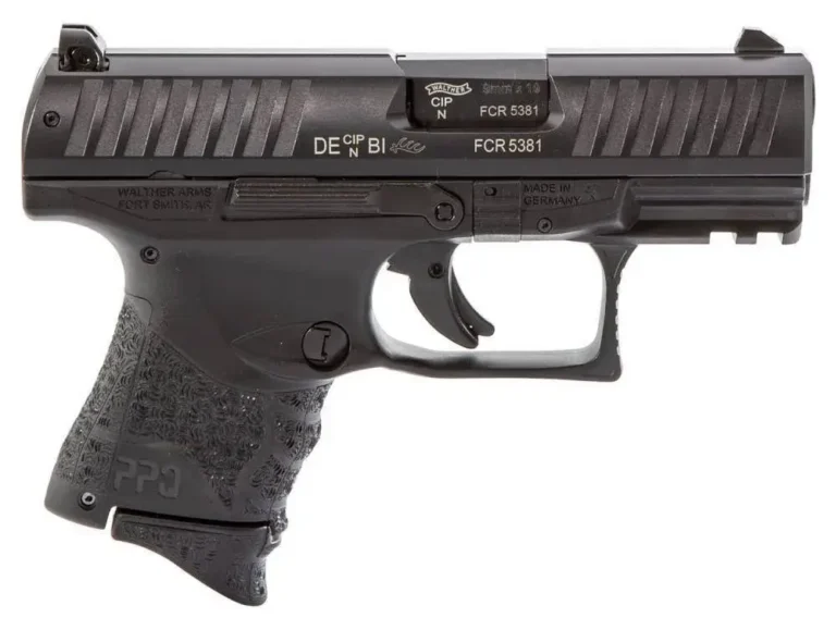 Walther Arms 2815250 PPQ M2 SC 9mm Luger 3.50″ 10+1 Black Black Interchangeable
