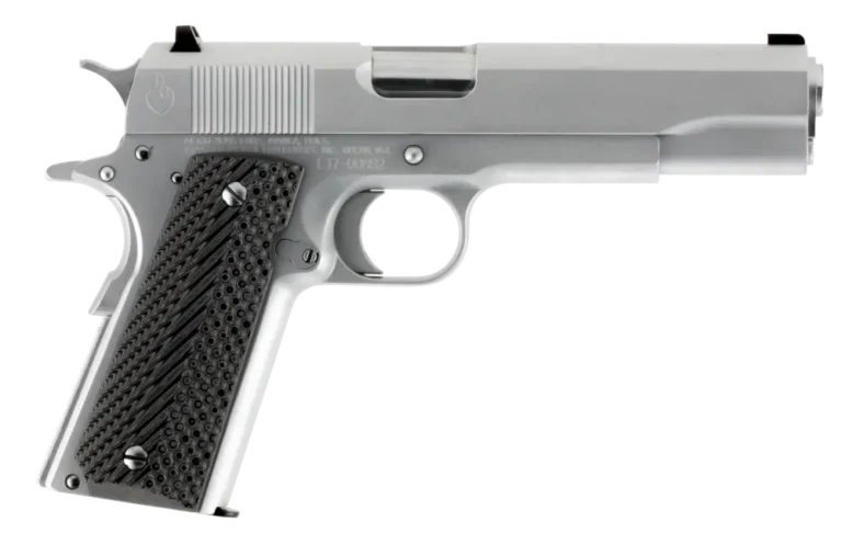 Llama LM138SC 1911 Max-I 38 Super 5″ 9+1 Hard Chrome Hardwood w/MAC Logo Grip