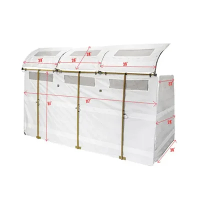 Rig Em Right Panel Blind – Snow Cover