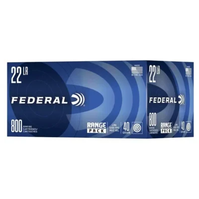 FEDERAL 22 LR 40GR LRN 1200 FPS 4/800 CT Bulk Boxes