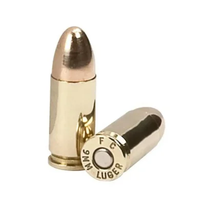 FEDERAL 9MM LUGER 115GR FULL METAL JACKET AMMO 1000RD CASE