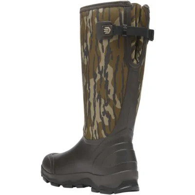 LaCrosse Alpha Lite II Snake Boot 16” Mossy Oak Orig Bottomland Men Sz 10