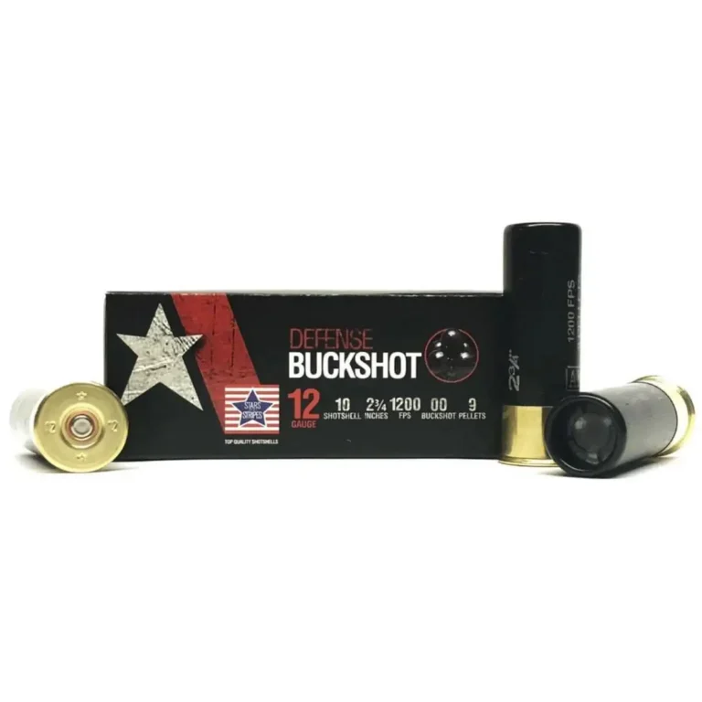 12ga 2 3/4″ 00 Buckshot 9-pellet 10RD BOX ( Case of 25 boxes – 250 rds)